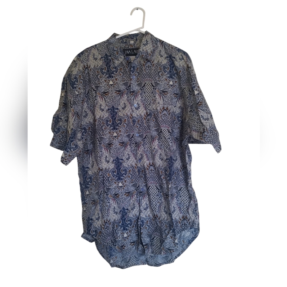 Java Lava Vintage abstract Hawaiian shirt